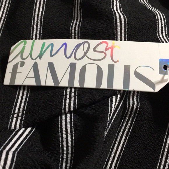 Almost Famous Ruffled Jumpsuit NWOT - Picture 8 of 10